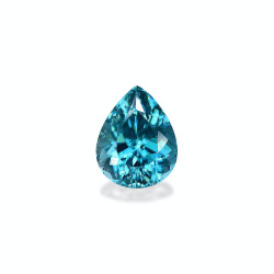 Pear-cut Blue Zircon Blue...