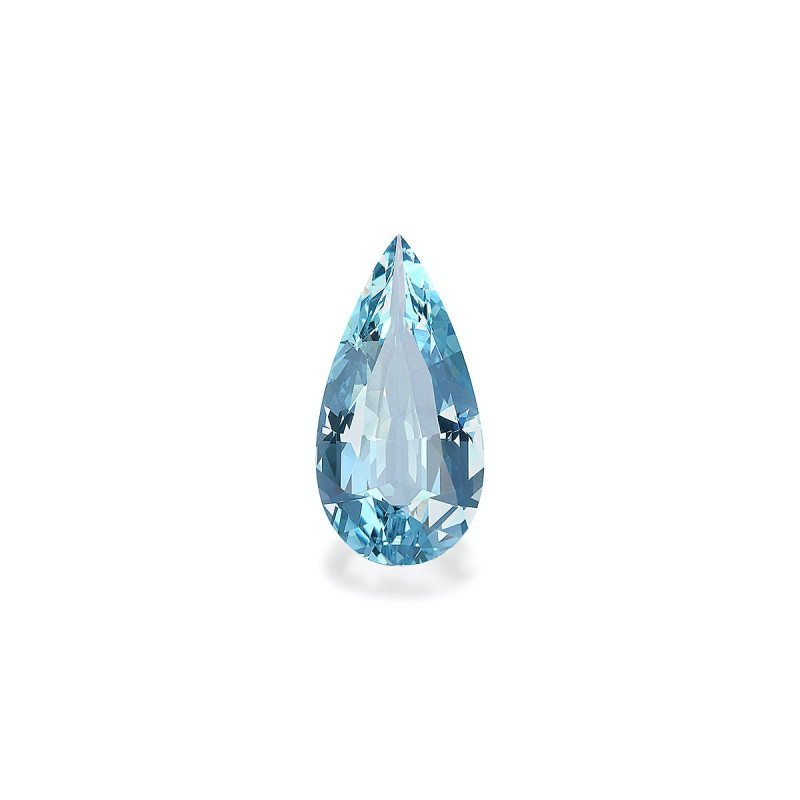 Aigue-Marine taille Poire Baby Blue 6.96 carats