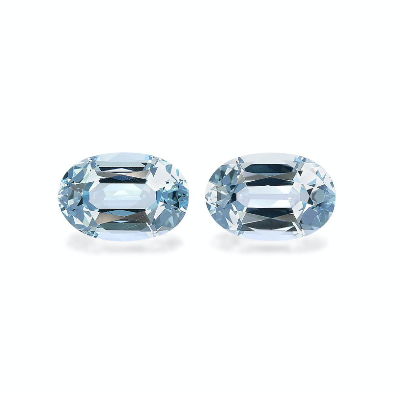 Aguamarina taille OVALE Baby Blue 8.95 carats