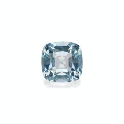 CUSHION-cut Aquamarine Sky...