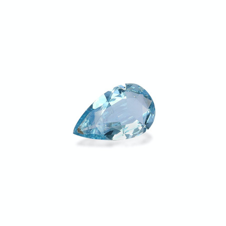 Pear-cut Aquamarine Blue 2.26 carats