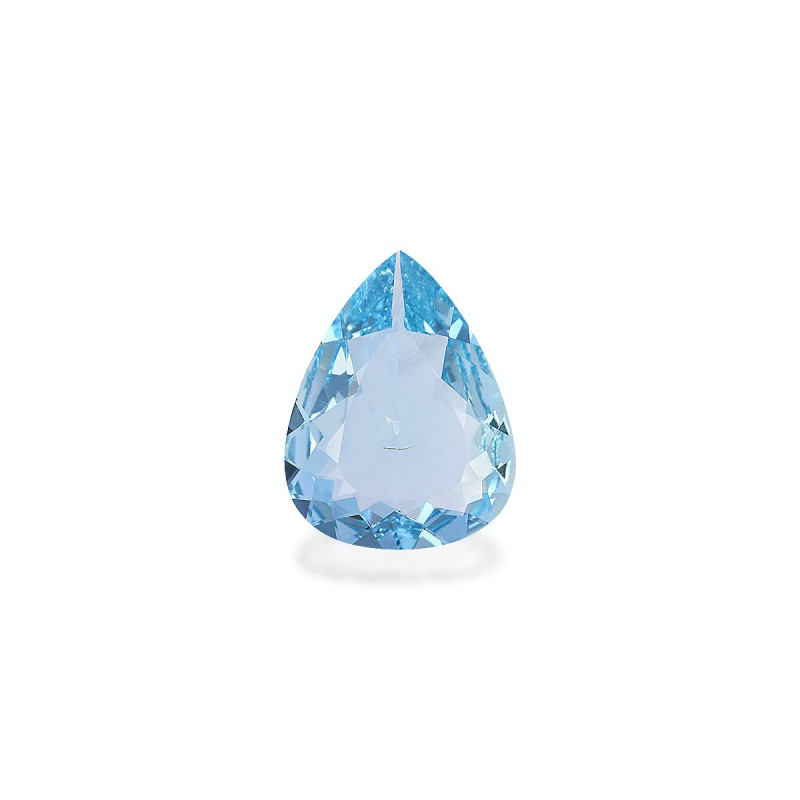 Aigue-Marine taille Poire Baby Blue 2.94 carats
