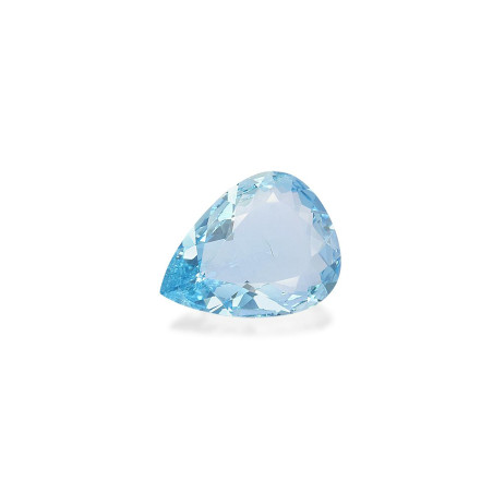 Aquamarin lengte Birne Blau 2.94 karaten