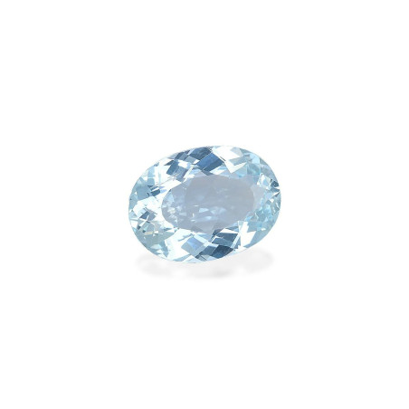 Aquamarin lengte OVAL Himmelblau 6.00 karaten