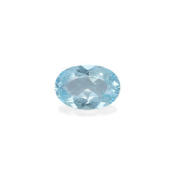 OVAL-cut Aquamarine Baby...