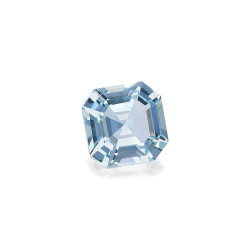 Vierkant geslepen Aquamarijn Baby Blauw 4.11 karaat