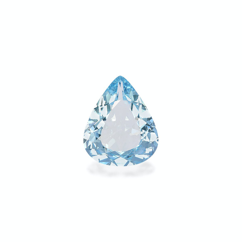 Aquamarin lengte Birne Baby blau 3.63 karaten