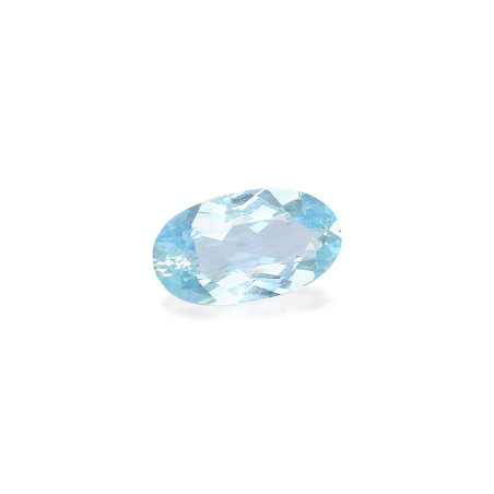 Aguamarina taille OVALE Baby Blue 4.03 carats