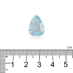 Peervormige Baby Blauwe Aquamarijn van 5,89 karaat