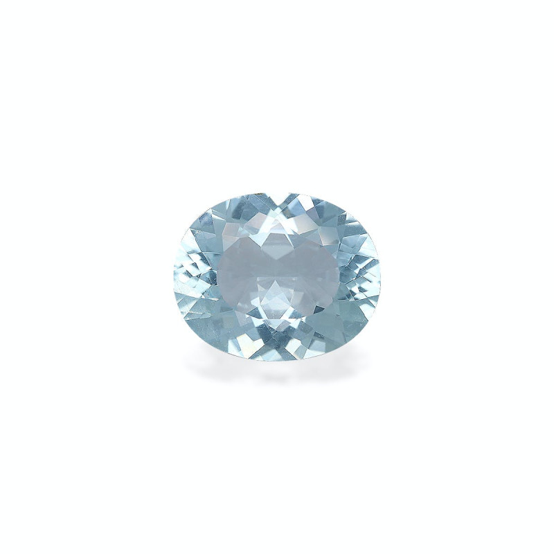 OVAL-cut Aquamarine Sky Blue 4.70 carats