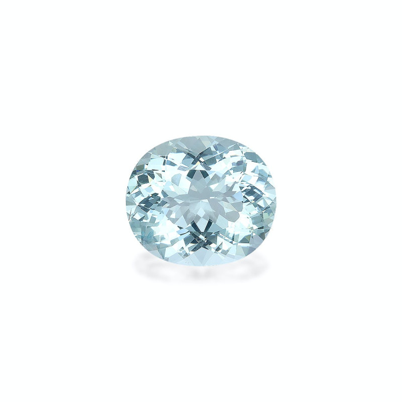 Aguamarina taille OVALE Bleu Ciel 10.54 carats
