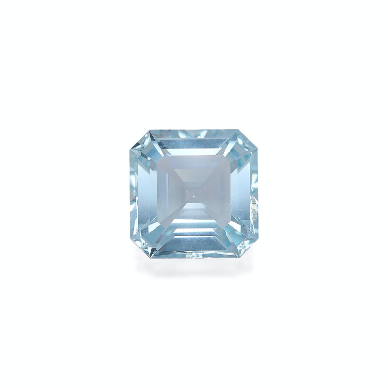 Aigue-Marine taille CARRÉ Bleu Ciel 13.51 carats