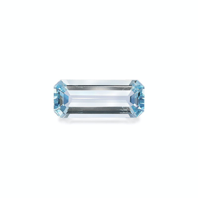 RECTANGULAR-cut Aquamarine Sky Blue 5.91 carats