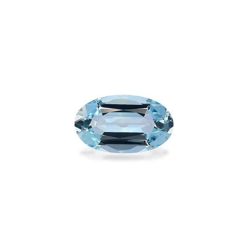 OVAL-cut Aquamarine Sky Blue 2.97 carats