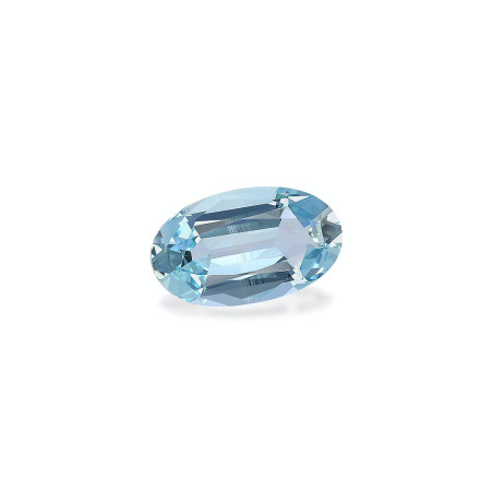 海蓝宝 taille 椭圆形 蓝天 2.97 carats