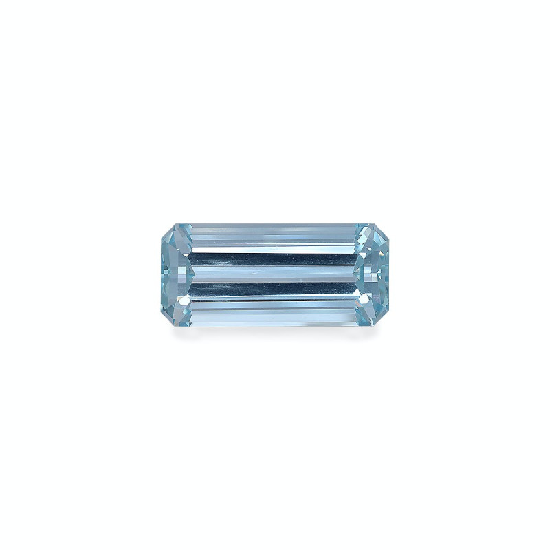 Aquamarin lengte RECHTECKIG Baby blau 19.73 karaten