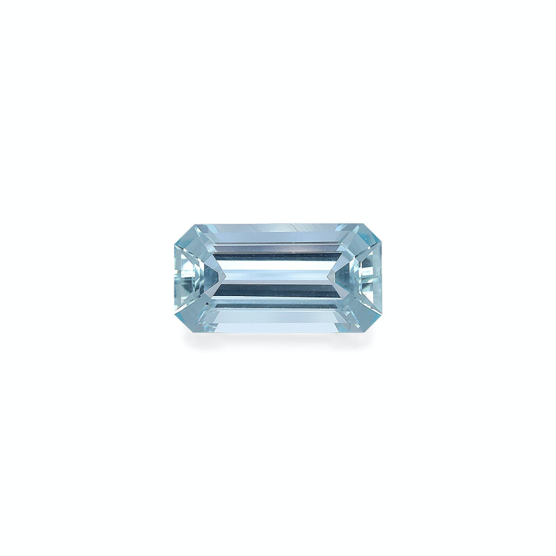 Aguamarina taille RECTANGULARE Bleu Ciel 7.38 carats