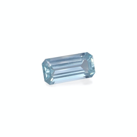 RECTANGULAR-cut Aquamarine Sky Blue 5.31 carats