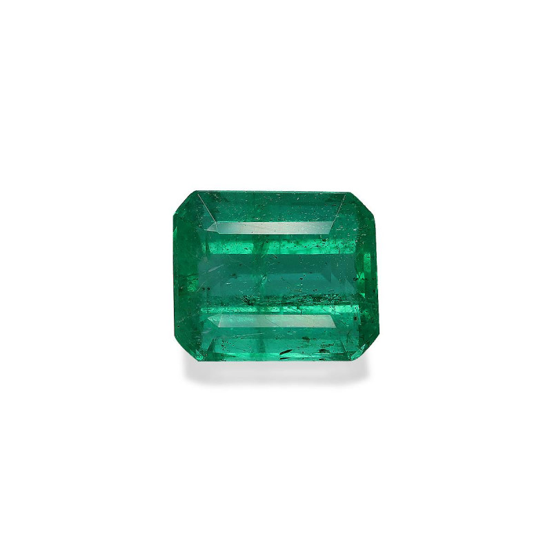 Emeraude de Zambie taille RECTANGULARE Vert 4.71 carats