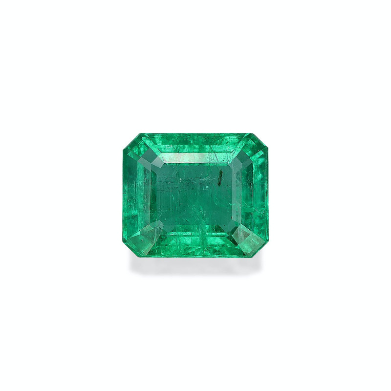RECTANGULAR-cut Zambian Emerald Green 3.94 carats