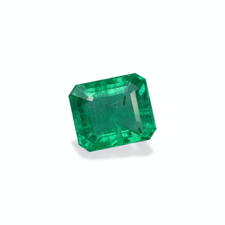 RECTANGULAR-cut Zambian Emerald Green 3.94 carats