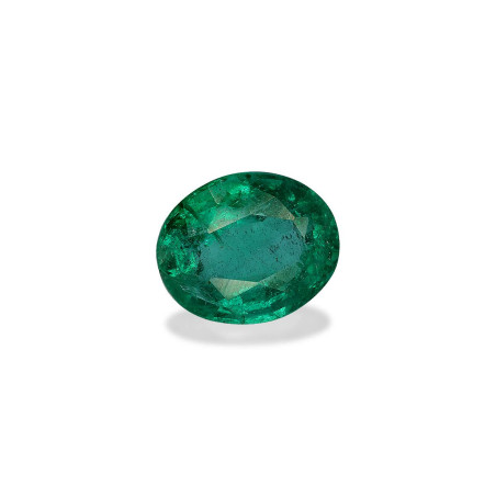 OVAL-cut Zambian Emerald Green 1.77 carats