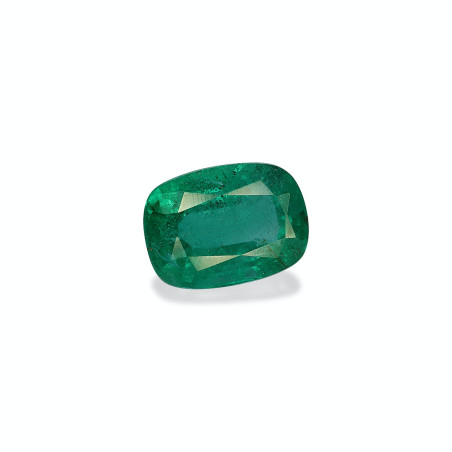 CUSHION-cut Zambian Emerald Green 3.67 carats