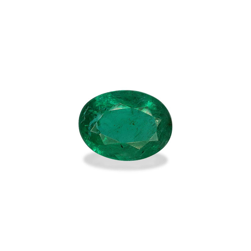 OVAL-cut Zambian Emerald Green 1.05 carats