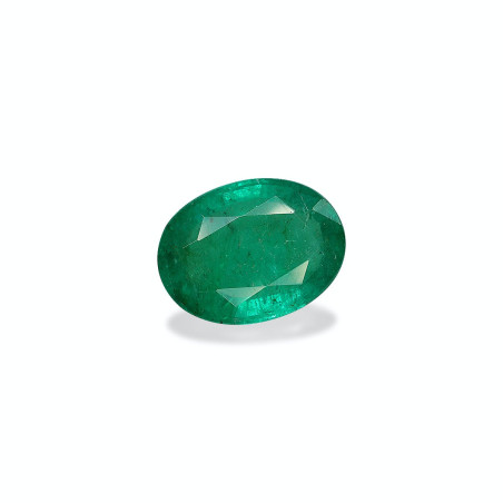 OVAL-cut Zambian Emerald Green 4.28 carats