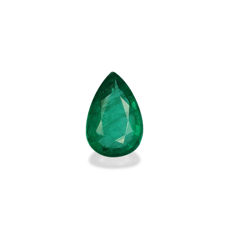 Emeraude de Zambie taille Poire 绿色 1.03 carats