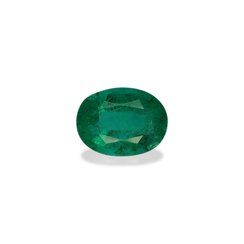 Emeraude de Zambie taille OVALE 绿色 1.75 carats