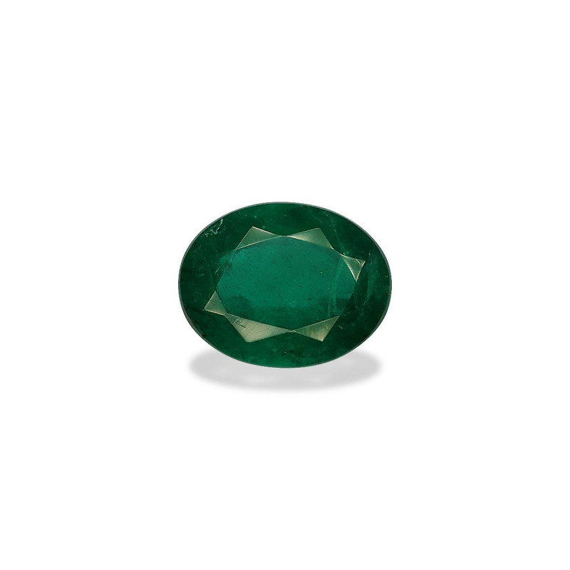 Emeraude de Zambie taille OVALE 绿色 2.82 carats