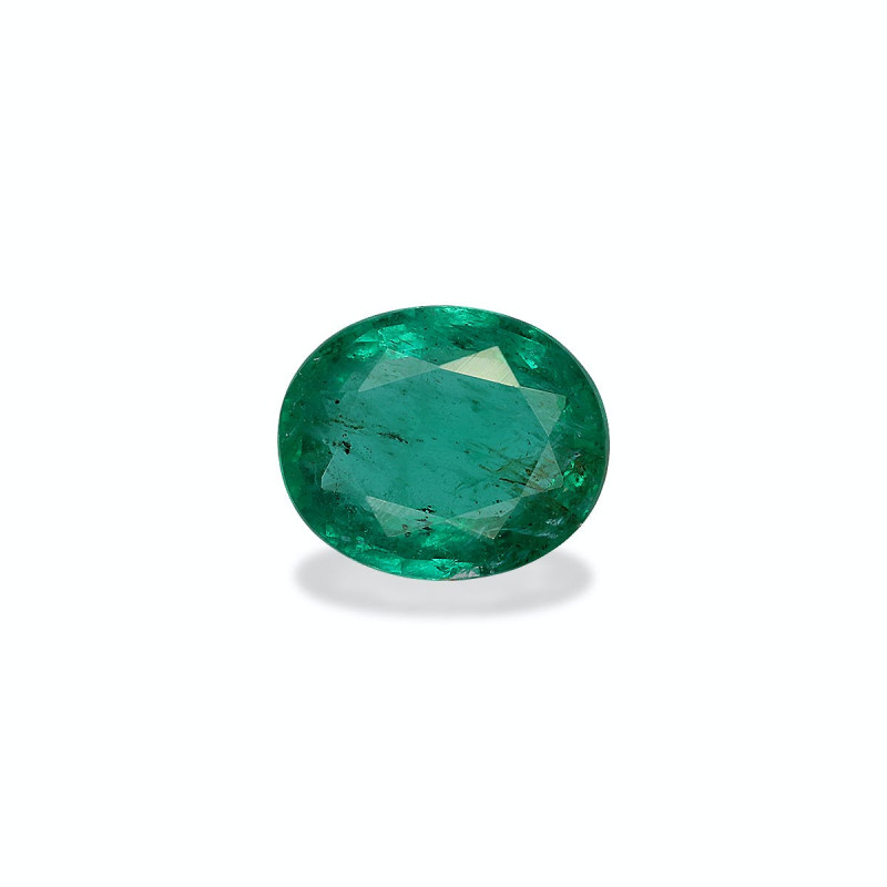 Emeraude de Zambie taille OVALE 绿色 2.01 carats