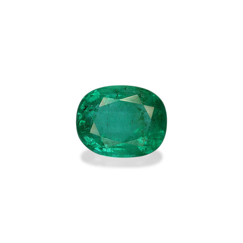 Emeraude de Zambie taille OVALE Vert 1.85 carats