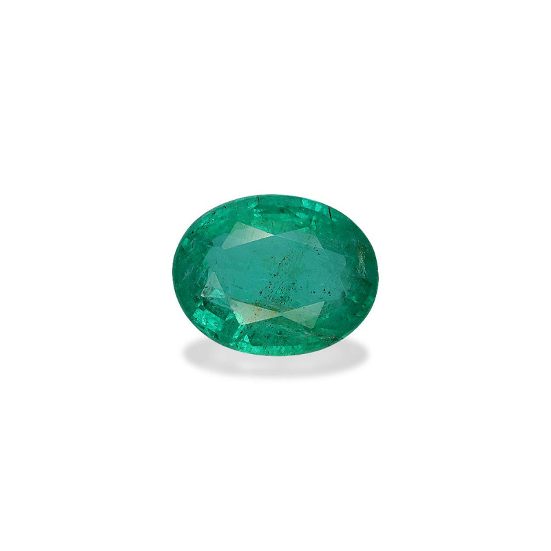 Emeraude de Zambie taille OVALE Vert 2.50 carats
