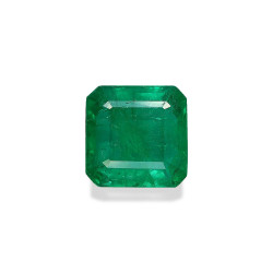 Emeraude de Colombie taille CARR&Eacute; Vert 3.13 carats