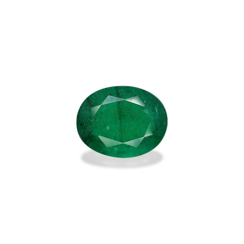 OVAL-cut Zambian Emerald Green 2.35 carats