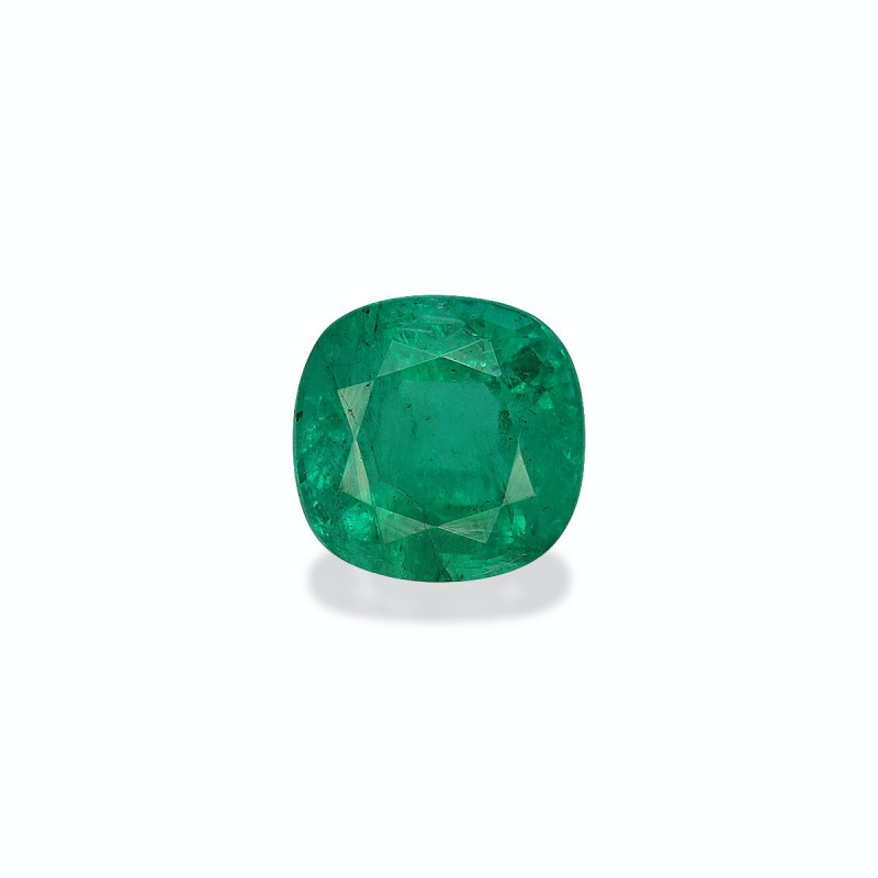 CUSHION-cut Zambian Emerald Green 2.24 carats