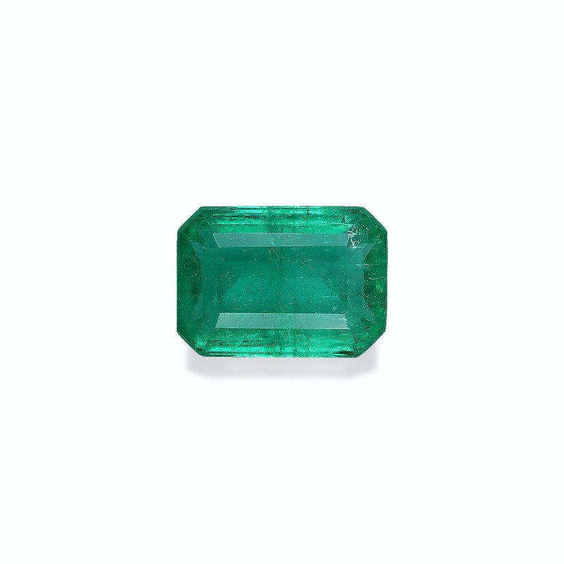 RECTANGULAR-cut Zambian Emerald Green 3.35 carats