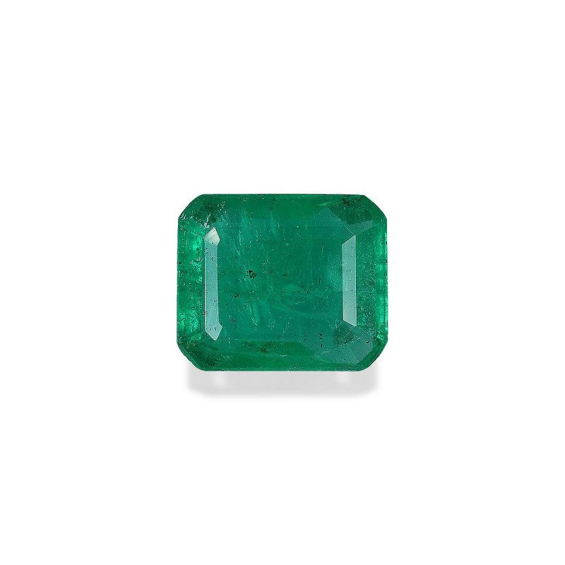 RECTANGULAR-cut Zambian Emerald Green 2.70 carats
