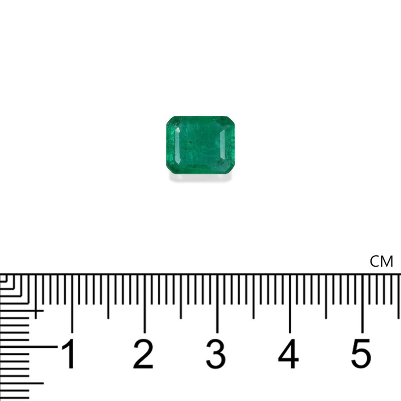 Émeraude Naturelle Colombie 2,60 Carats Certifiée - Huilée, Taille émeraude, Inclusion Légère