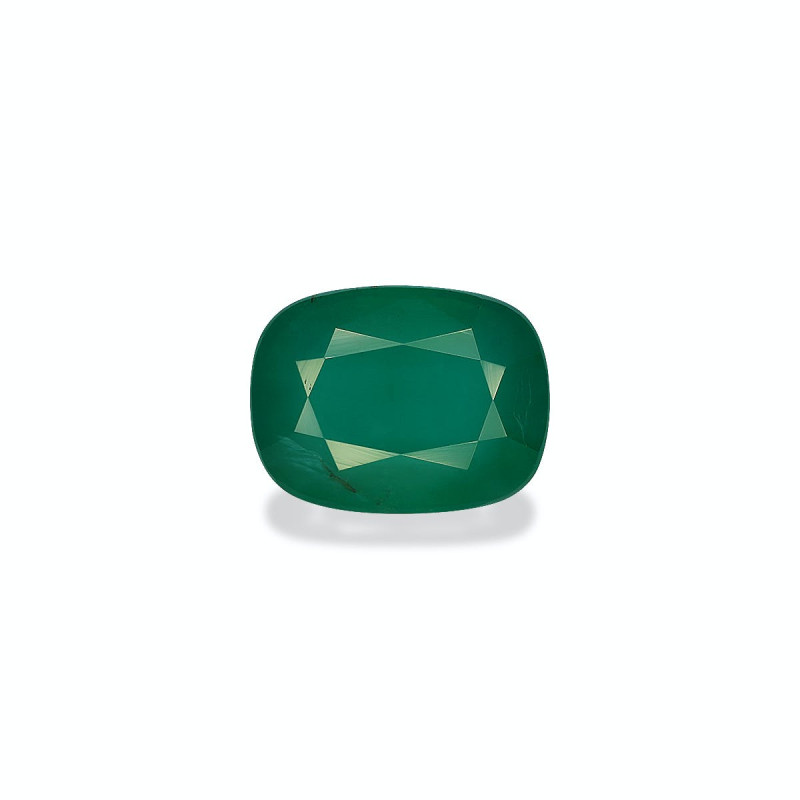 CUSHION-cut Zambian Emerald Green 3.31 carats