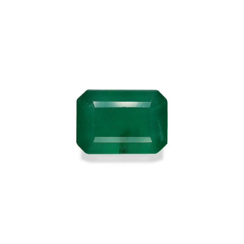 RECTANGULAR-cut Zambian Emerald Green 5.41 carats