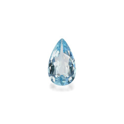 天蓝色梨形切割海蓝宝3.51克拉