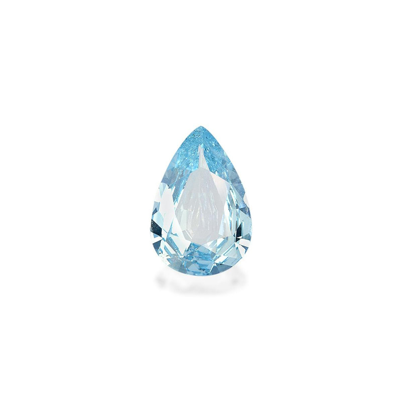 Aquamarin lengte Birne Himmelblau 2.75 karaten
