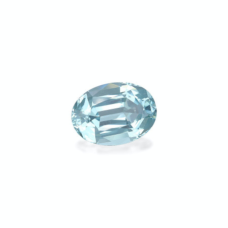 Aquamarin lengte OVAL Himmelblau 18.23 karaten