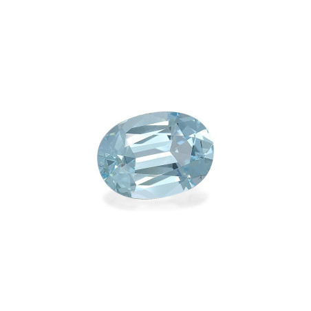 Aquamarin lengte OVAL Himmelblau 5.53 karaten
