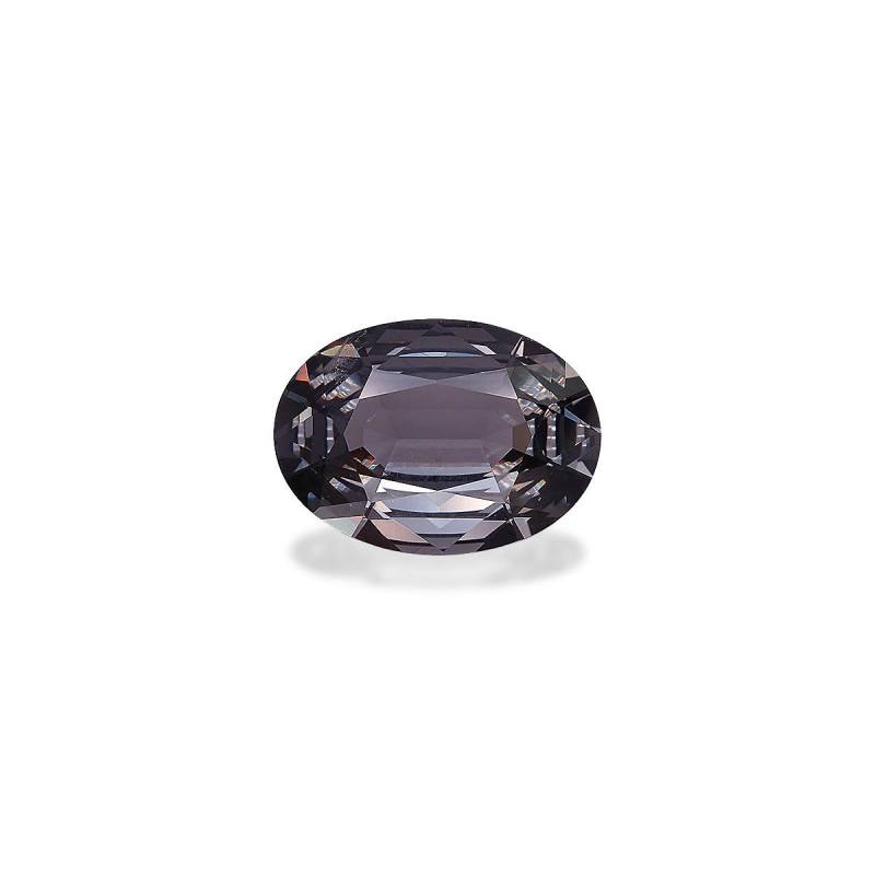 Spinelle gris taille OVALE Metallic Grey 3.26 carats