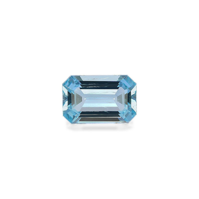 Aquamarin lengte RECHTECKIG Blau 3.95 karaten