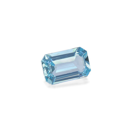 海蓝宝 taille 矩形的 蓝色 3.95 carats